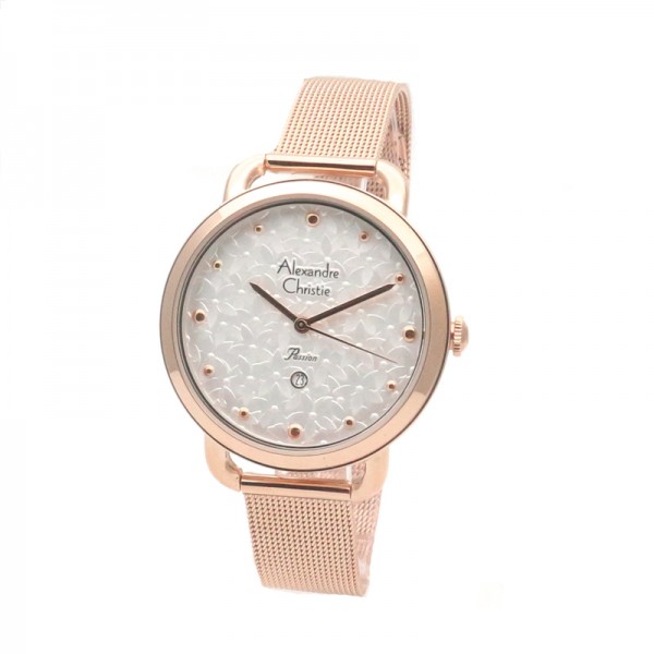 Alexandre Christie AC 2795 Rosegold White LDBRGSL